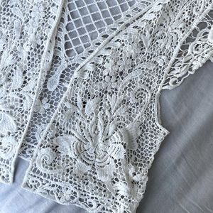 Boho Vintage Lace Cover-up